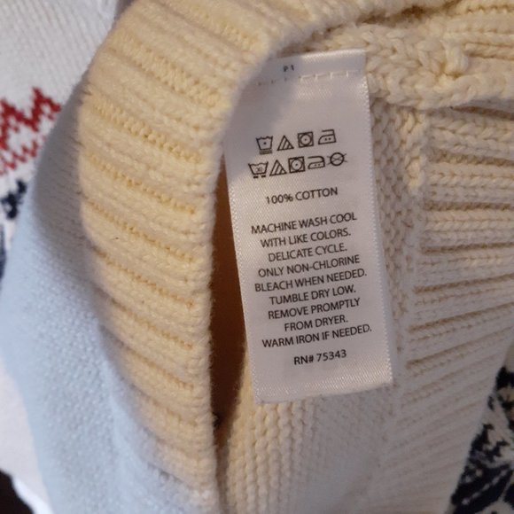 Knitted Cotton Sweater: fits like size 5 - Picture 4 of 4